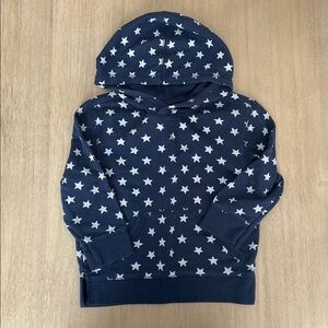 Old Navy Navy Blue Star Toddler Hoodie 3T